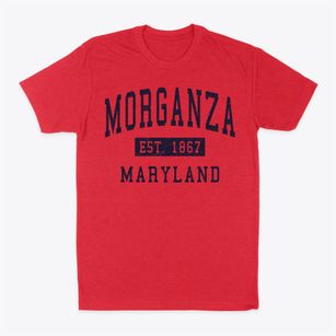Morganza Maryland Classic Established Classic Dad T-Shirt
