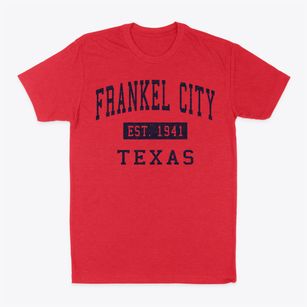 Frankel City Texas Classic Established Classic Dad T-Shirt