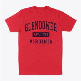 Glendower Virginia Classic Established Classic Dad T-Shirt