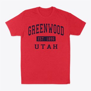 Greenwood Utah Classic Established Classic Dad T-Shirt