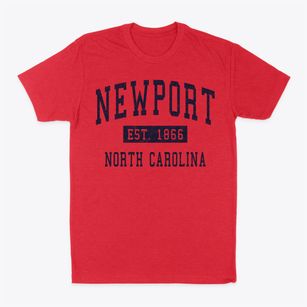 Newport North Carolina Classic Established Classic Dad T-Shirt
