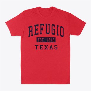 Refugio Texas Classic Established Classic Dad T-Shirt