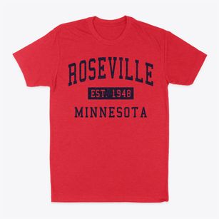 Roseville Minnesota Classic Established Classic Dad T-Shirt