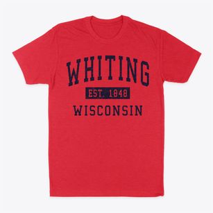 Whiting Wisconsin Classic Established Classic Dad T-Shirt