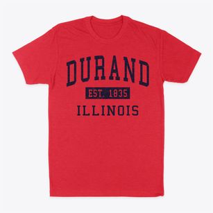 Durand Illinois Classic Established Classic Dad T-Shirt