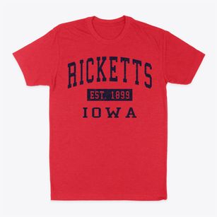 Ricketts Iowa Classic Established Classic Dad T-Shirt