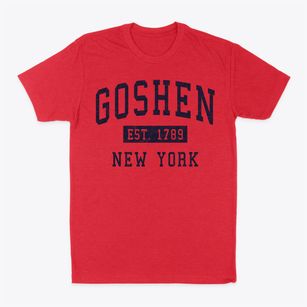 Goshen New York Classic Established Classic Dad T-Shirt