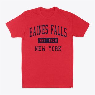 Haines Falls New York Classic Established Classic Dad T-Shirt