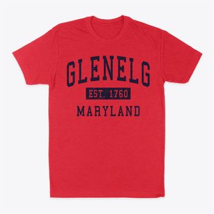 Glenelg Maryland Classic Established Classic Dad T-Shirt