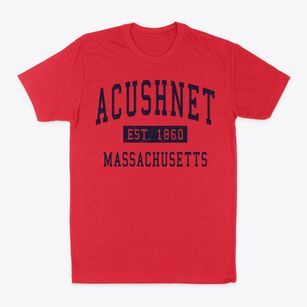 Acushnet Massachusetts Classic Established Classic Dad T-Shirt