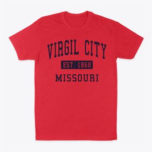Virgil City Missouri Classic Established Classic Dad T-Shirt