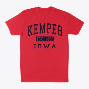 Kemper Iowa Classic Established Classic Dad T-Shirt