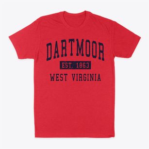 Dartmoor West Virginia Classic Established Classic Dad T-Shirt