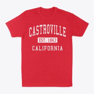 Castroville California Classic Established Classic Dad T-Shirt