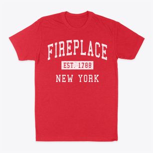Fireplace New York Classic Established Classic Dad T-Shirt