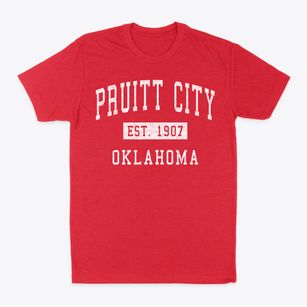 Pruitt City Oklahoma Classic Established Classic Dad T-Shirt