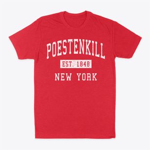 Poestenkill New York Classic Established Classic Dad T-Shirt
