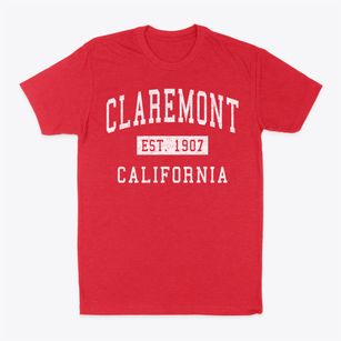 Claremont California Classic Established Classic Dad T-Shirt