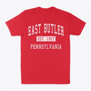 East Butler Pennsylvania Classic Established Classic Dad T-Shirt