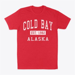 Cold Bay Alaska Classic Established Classic Dad T-Shirt