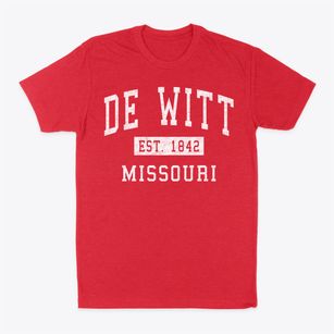 De Witt Missouri Classic Established Classic Dad T-Shirt