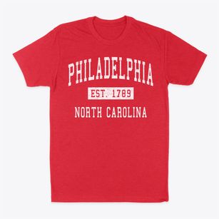 Philadelphia North Carolina Classic Established Classic Dad T-Shirt