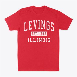 Levings Illinois Classic Established Classic Dad T-Shirt