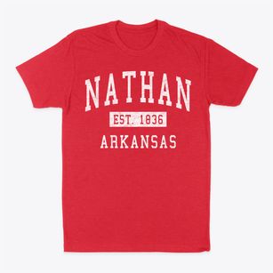 Nathan Arkansas Classic Established Classic Dad T-Shirt