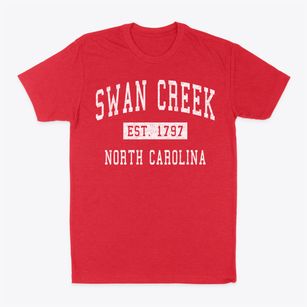 Swan Creek North Carolina Classic Established Classic Dad T-Shirt