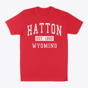 Hatton Wyoming Classic Established Classic Dad T-Shirt