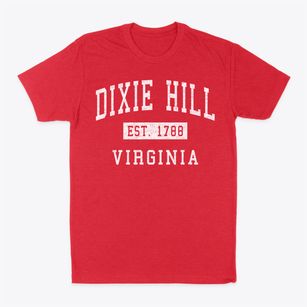 Dixie Hill Virginia Classic Established Classic Dad T-Shirt