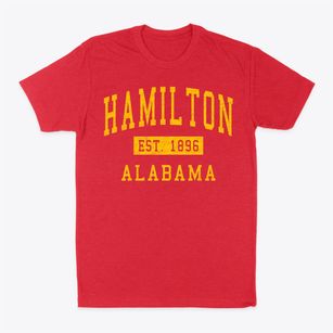 Hamilton Alabama Classic Established Classic Dad T-Shirt