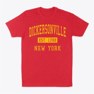 Dickersonville New York Classic Established Classic Dad T-Shirt