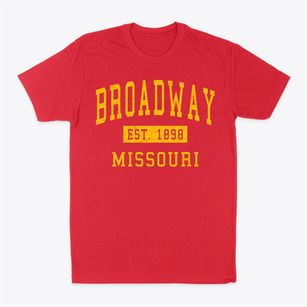 Broadway Missouri Classic Established Classic Dad T-Shirt