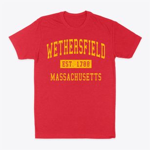 Wethersfield Massachusetts Classic Established Classic Dad T-Shirt