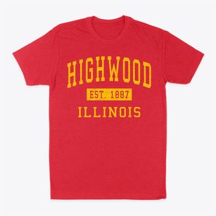 Highwood Illinois Classic Established Classic Dad T-Shirt