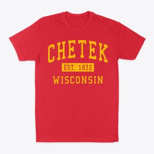 Chetek Wisconsin Classic Established Classic Dad T-Shirt