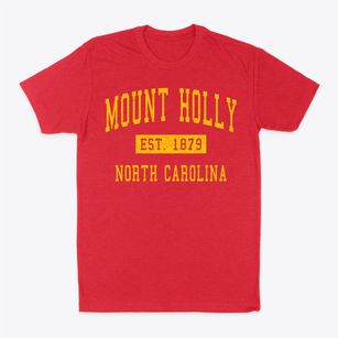 Mount Holly North Carolina Classic Established Classic Dad T-Shirt