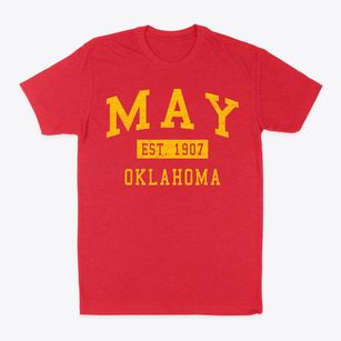 May Oklahoma Classic Established Classic Dad T-Shirt