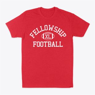 Fellowship Christian School Classic Football Classic Dad T-Shirt
