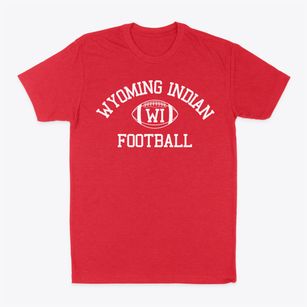 Wyoming Indian High School Classic Football Classic Dad T-Shirt