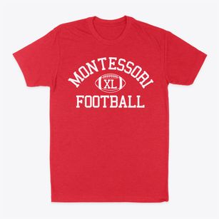 Montessori School Of Aurora Classic Football Classic Dad T-Shirt