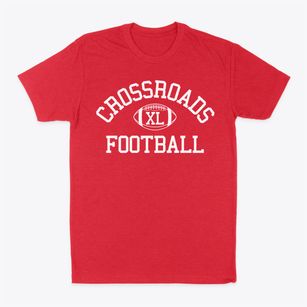 Crossroads Christian Academy Classic Football Classic Dad T-Shirt