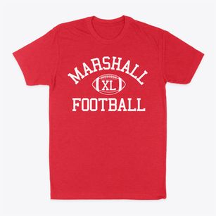 Marshall County Area Vocational Center Classic Football Classic Dad T-Shirt