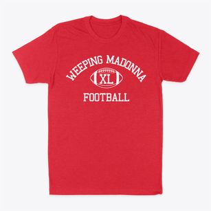 Weeping Madonna Parish Classic Football Classic Dad T-Shirt