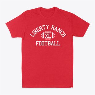 Liberty Ranch High School Classic Football Classic Dad T-Shirt