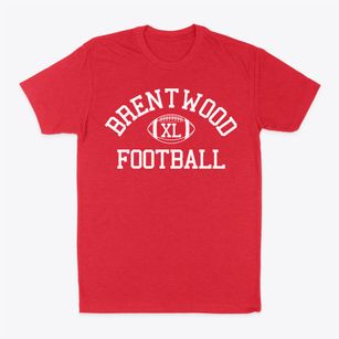 Brentwood High School Classic Football Classic Dad T-Shirt