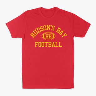 Hudson's Bay High School Classic Football Classic Dad T-Shirt