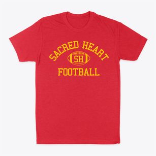 Sacred Heart School Classic Football Classic Dad T-Shirt