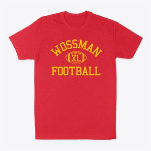 Wossman High School Classic Football Classic Dad T-Shirt